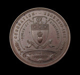 1911 George V Coronation Kirriemuir 33mm Bronze Medal - By Restall