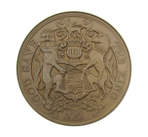 1911 George V Coronation 64mm Bronze Medal - By Winter
