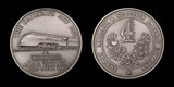 1971 50th Anniversary Of Railways Act 1921 4 x Silver Medals
