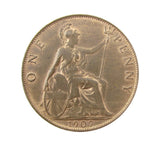 Edward VII 1907 Penny - GEF