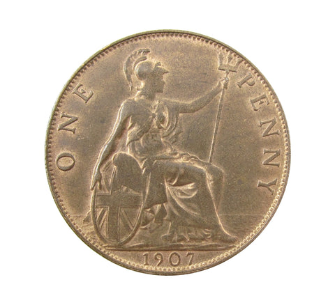 Edward VII 1907 Penny - GEF