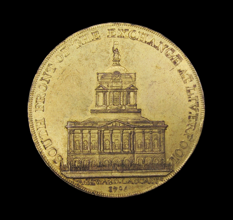 1796 Manchester Infirmary & Lunatic Hospital 43mm Medal - By Seward