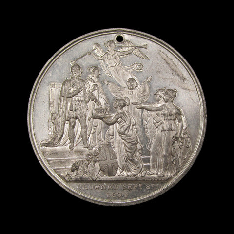 1831 Coronation Of William IV 55mm Medal - By Ingram