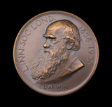 1958 Linnean Society Of London Darwin & Wallace 48mm Medal