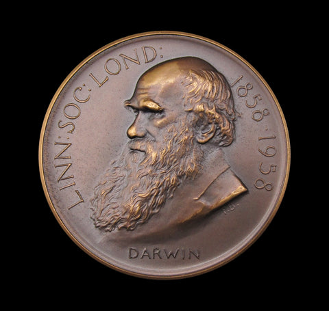 1958 Linnean Society Of London Darwin & Wallace 48mm Medal