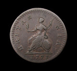George III 1771 Farthing - VF