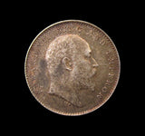 India Edward VII 1907 Two Annas - UNC