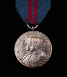 George V 1911 Coronation Full Sized Medal On Ribbon