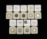 1935-1951 Stock Exchange Athletic Club 10 x Silver & Bronze Medals