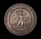 1885 Revocation of The Edict of Nantes 47mm Silver Medal