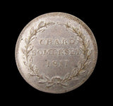 1811 Somersetshire Chard Silver Shilling Token - D.27