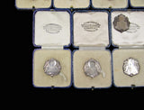 1935-1951 Stock Exchange Athletic Club 10 x Silver & Bronze Medals