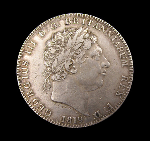George III 1819 Crown - VF