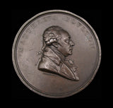 1819 Matthew Boulton Death Anniversary 63mm Medal - By Kuchler