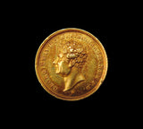 1830 Death of George IV 10mm Gold Medal - By Merlen
