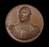 France 1835 Edouard Mortier, Duke of Treviso 51mm Medal - By Montagny