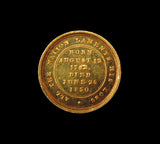 1830 Death of George IV 10mm Gold Medal - By Merlen