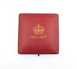 1897 Victoria Diamond Jubilee 56mm Silver Medal - Cased