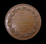 France 1835 Edouard Mortier, Duke of Treviso 51mm Medal - By Montagny