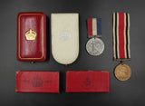 c.1936 George V Royal Household Long Service & Royal Victorian Medal Set