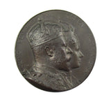 1902 Grand Hotel Trafalgar Square Coronation 39mm Medal - By Fuchs