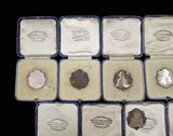 1935-1951 Stock Exchange Athletic Club 10 x Silver & Bronze Medals