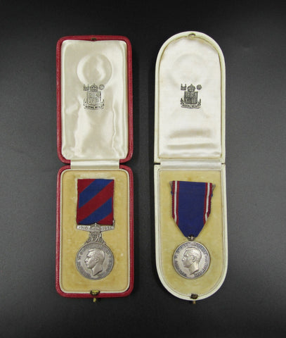 c.1936 George V Royal Household Long Service & Royal Victorian Medal Set