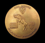 1945 WWII Advance of XXX Corps Across Europe 50mm Medal