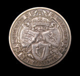 1902 Edward VII Coronation 37mm Silver Medal - By Pinches