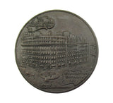 1902 Grand Hotel Trafalgar Square Coronation 39mm Medal - By Fuchs