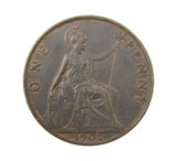 Edward VII 1902 Penny - Low Tide - GVF
