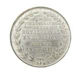 1891 London Royal Naval Exhibition 38mm WM Medal
