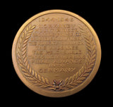 1945 WWII Advance of XXX Corps Across Europe 50mm Medal