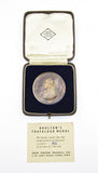 1966 Boulton's Trafalgar Silver Cased Medal 48mm - By Pinches