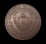 1902 Coronation Of Edward VII Sunderland 39mm Medal - By Fuchs