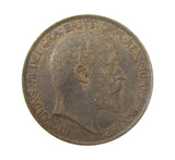 Edward VII 1902 Penny - Low Tide - GVF