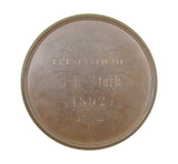 1892 The Architectural Association 55mm Prize Medal - By Wyon