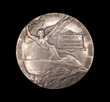 Monaco 1912-1913 Speedboat Racing 63mm Silver Medal - By Szirmai