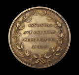 1819 Matthew Boulton Death Anniversary 63mm Gilt Medal - By Kuchler