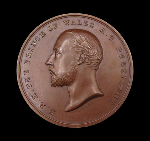 1897 Prince Of Wales Technological Examination 51mm Bronze Medal