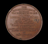 1875 R.N.L.I Christopher Brown Lifeboat 51mm Bronze Medal