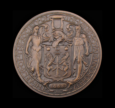 1924 Empire Mining & Metallurgical Congress 51mm Medal