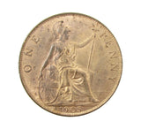 Edward VII 1905 Penny - UNC