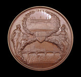 1869 Opening of Blackfriars Bridge & Holborn Viaduct Medal - By Adams