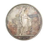 1953-1954 Yorkshire Agricultural Society 56mm Silver Medal Pair