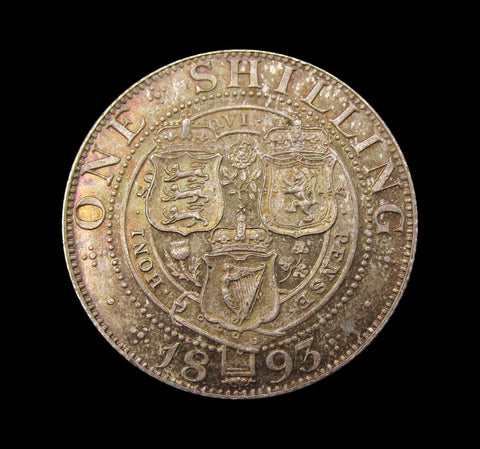 Victoria 1893 Shilling - GEF
