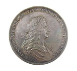 1667 Charles II Peace Of Breda 56mm Silver Medal - By Roettiers