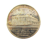 1937 National Maritime Museum 32mm Silver Medal - By The Royal Mint