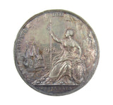1667 Charles II Peace Of Breda 56mm Silver Medal - By Roettiers