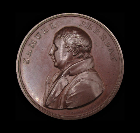 1814 Samuel Fereday 50mm Bronze Medal - By Wyon